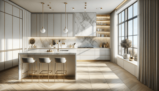 Florim Stone Marble Calacatta Gold for Luxe Interiors - Zicana Boutique