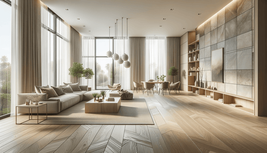 Florim Woodslate Cotton Elevates Modern Stone Surface Design - Zicana Boutique