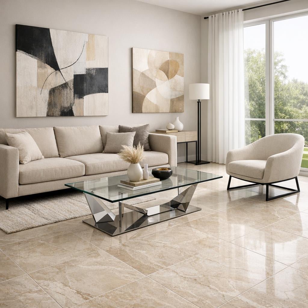 Foussana Beige Artistic Tile: Transform Your Space Beautifully - Zicana Boutique