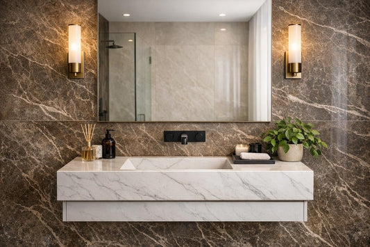 Gioia 36 Floating Sink: Elegance Redefined at Zicana Boutique - Zicana Boutique