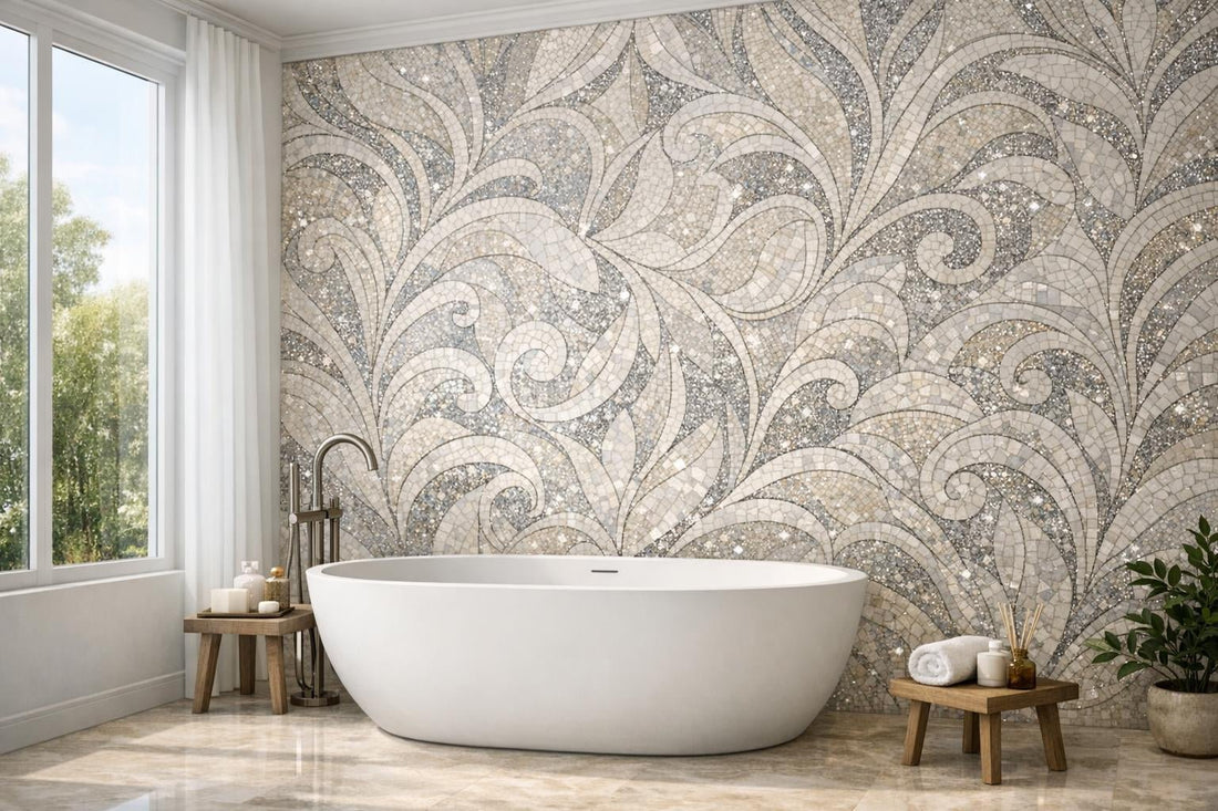 Giore Nube Mosaic: Elevate Spaces with Zicana's Artistry - Zicana Boutique