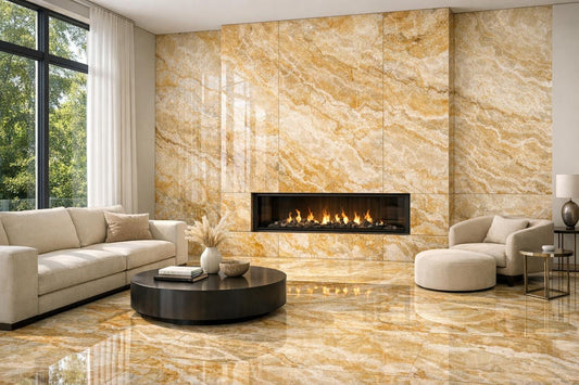 Golden Onyx Blend Florim: Elevate Luxury Home Design - Zicana Boutique