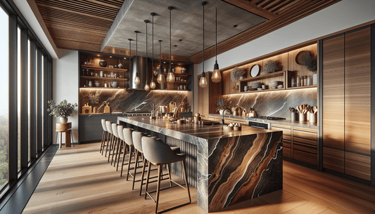 Granite and Wood Countertops: A Sophisticated Blend for Every Space - Z Boutique by Marble Couture