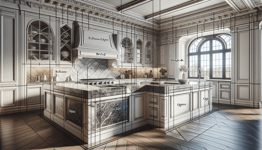 Granite Countertop Edges: Elegant Choices for Discerning Homeowners - Z Boutique by Marble Couture