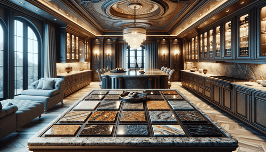 Granite Countertop Samples: Elevate Luxury Interiors with Zicana - Z Boutique by Marble Couture