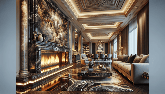 Granite Slab Fireplaces: Elevate Homestyle with Timeless Elegance - Z Boutique by Marble Couture