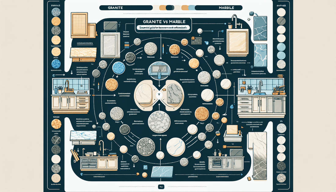 Granite Vs Marble: Essential Guide for Homeowners and Professionals - Z Boutique by Marble Couture