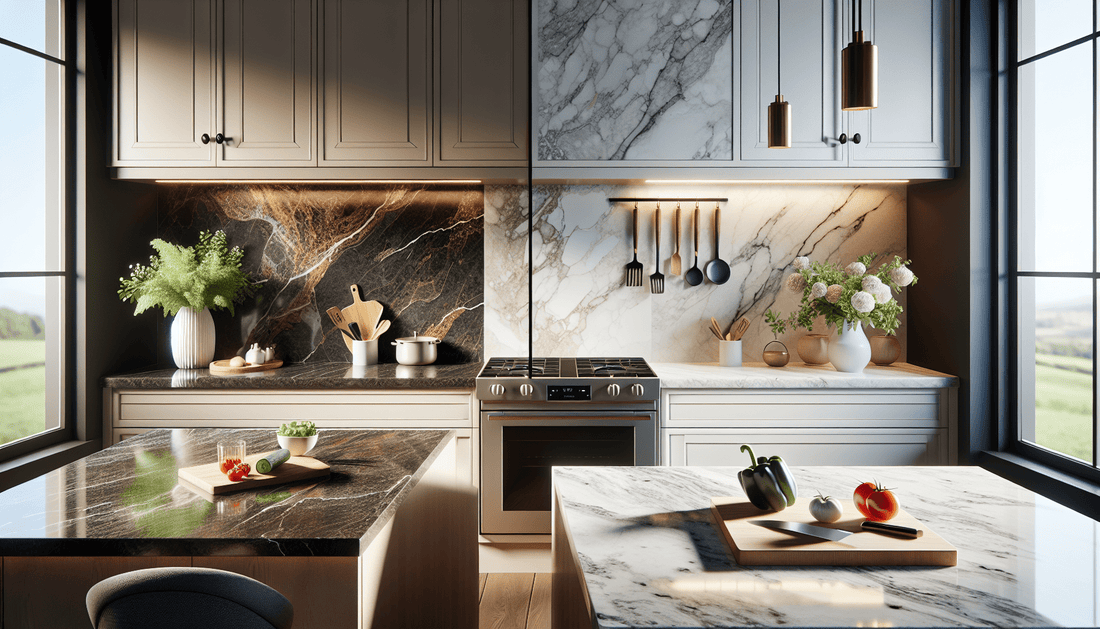 Granite vs. Quartz: Best Kitchen Countertops Guide - Zicana Boutique