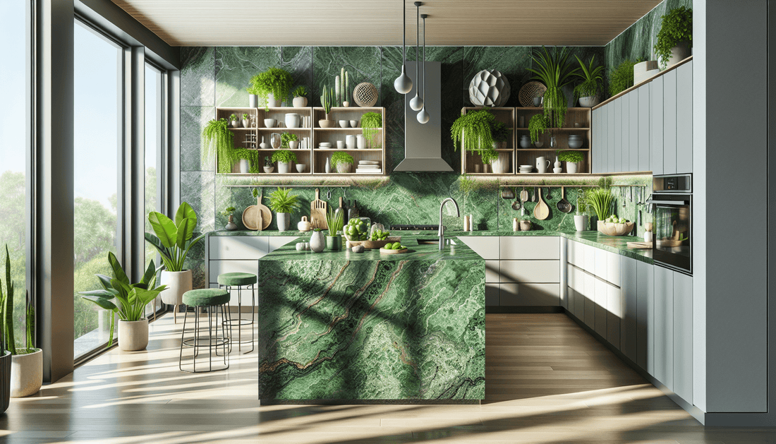 Green Granite Countertops: Sustainable Elegance for Modern Homes - Z Boutique by Marble Couture