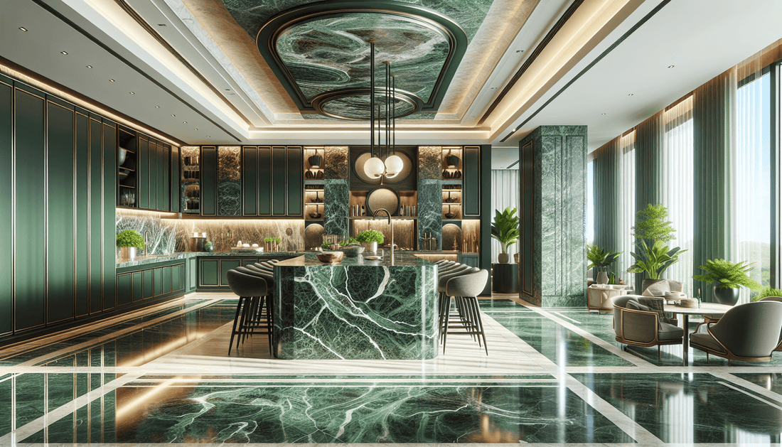 Green Granite Marble: Luxurious Options for Interiors and Architecture - Z Boutique by Marble Couture