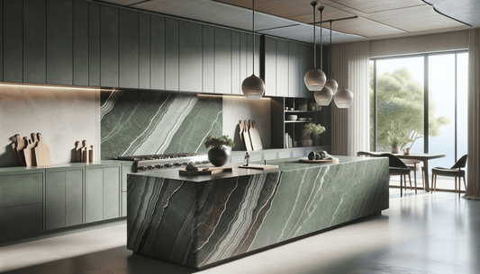 Green Soapstone Slab: Elegant, Durable Choice for Modern Designers - Z Boutique by Marble Couture