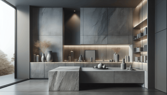 Grey Limestone Slab: Elegance for Discerning Homeowners and Professionals - Z Boutique by Marble Couture