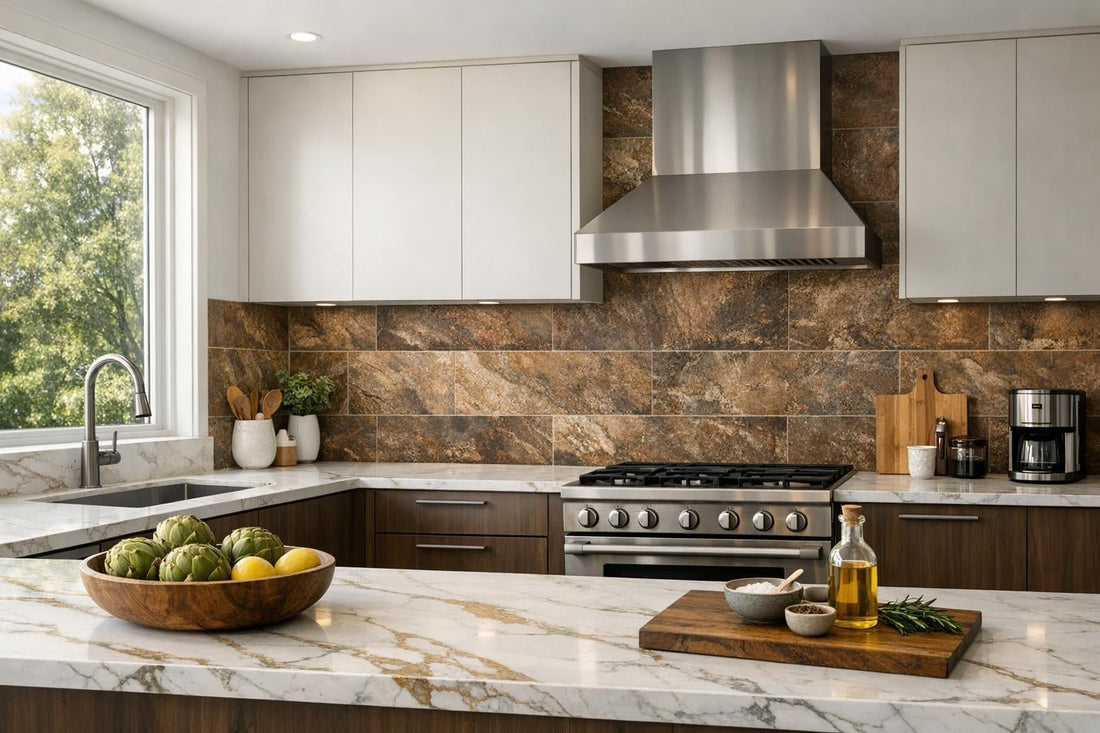 Grezza Brown Tile – Elevate Designs with Artistic Elegance - Zicana Boutique