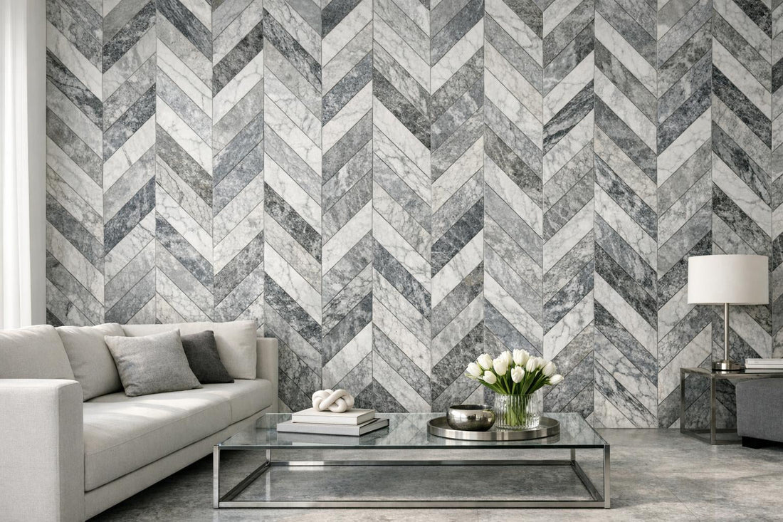 Herringbone Stone Patterns: Elevate Your Design with Zicana - Zicana Boutique