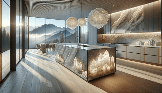 Himalayan Crystal Neolith Surfaces for Luxurious Architectural Design - Zicana Boutique