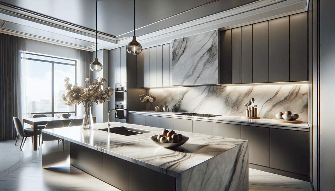 Honed Marble Countertops: Elegance and Functionality for Luxury Interiors - Z Boutique by Marble Couture