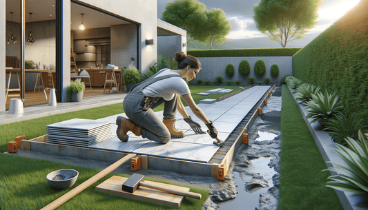 How to Lay Porcelain Slabs on Concrete Like a Pro - Zicana Boutique