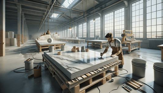 How to Slurry Porcelain Slabs for Seamless Stone Surfaces - Zicana Boutique