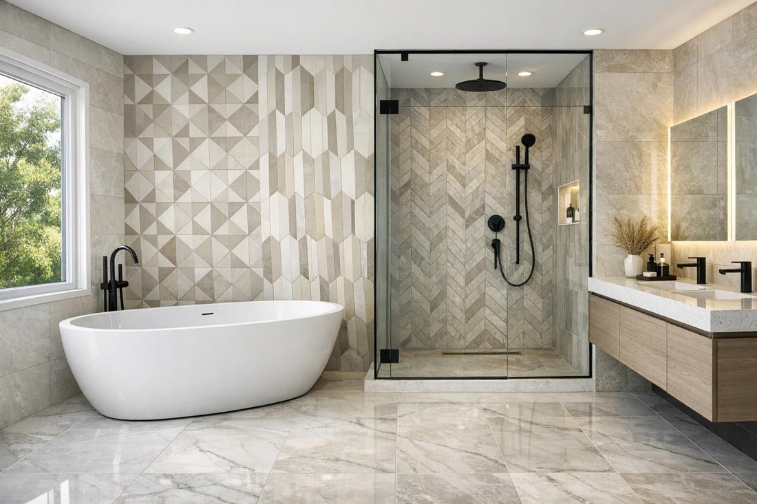 Innovative Bathroom Design Tile Ideas for Luxurious Spaces - Zicana Boutique