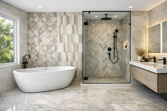 Innovative Bathroom Design Tile Ideas for Luxurious Spaces - Zicana Boutique