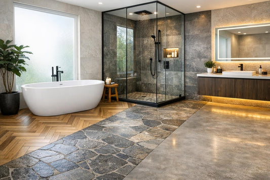 Innovative Bathroom Flooring Ideas: Expert Tips from Zicana - Zicana Boutique