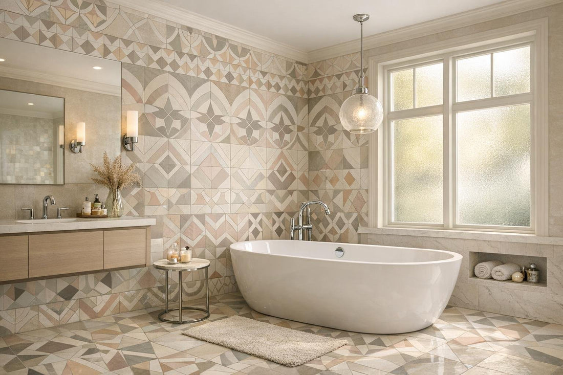 Innovative Bathroom Tile Design Ideas for Elegant Spaces - Zicana Boutique