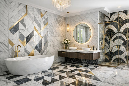 Innovative Bathroom Tiling Designs for Elegant Spaces - Zicana Boutique