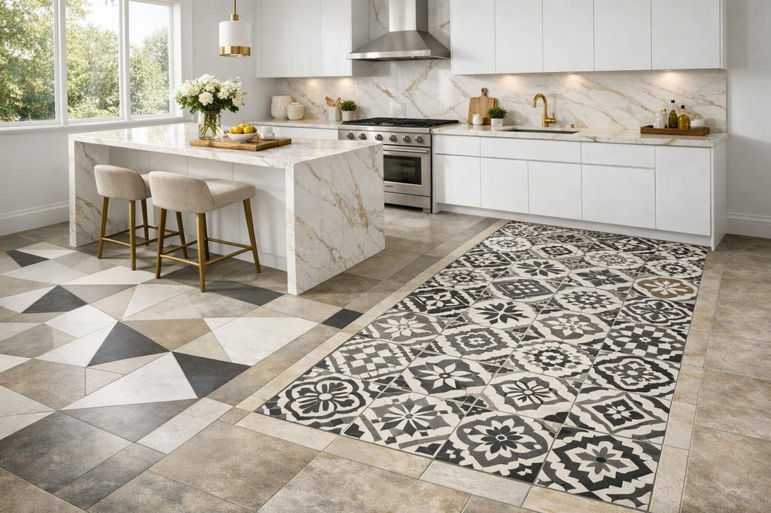 Innovative Floor Tiles in Kitchen Ideas for Designers - Zicana Boutique