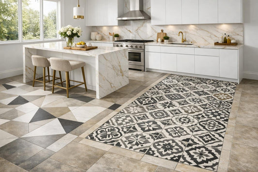 Innovative Floor Tiles in Kitchen Ideas for Designers - Zicana Boutique