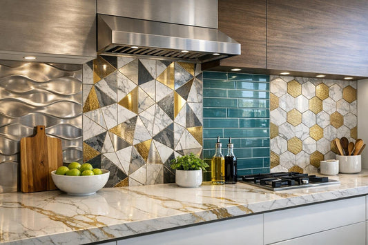 Innovative Kitchen Backsplash Ideas by Zicana Boutique - Zicana Boutique