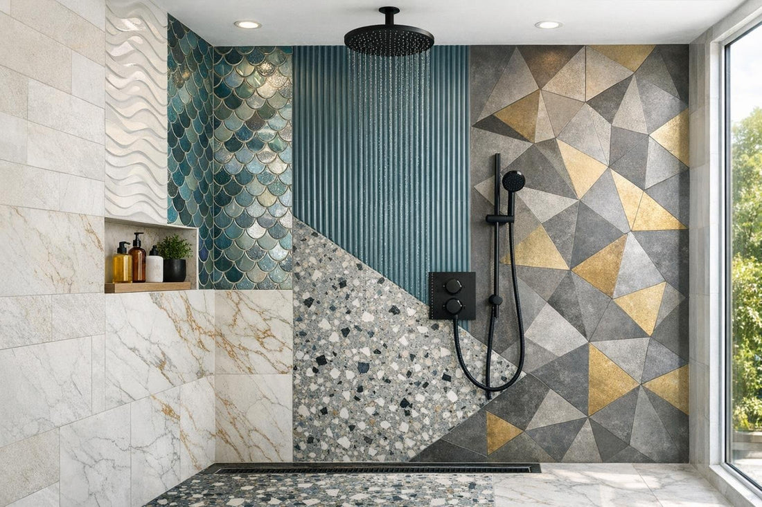 Innovative Shower Tiles Design Tips for Pros and Homeowners - Zicana Boutique