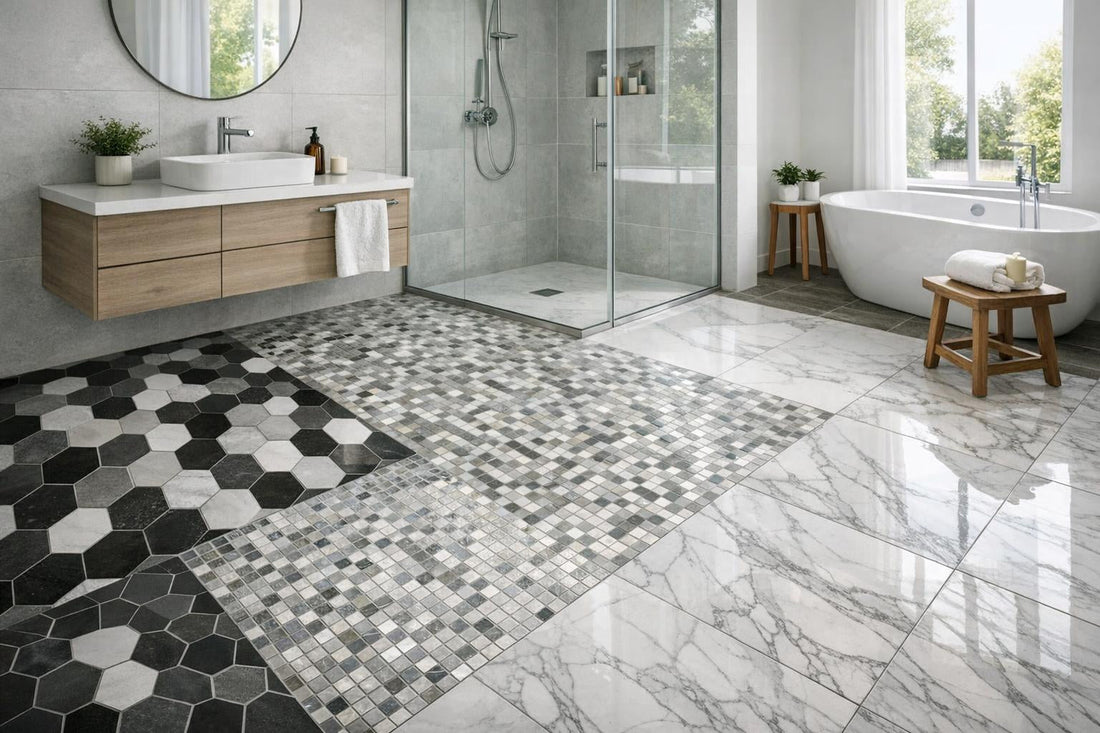 Innovative Tile Bathroom Flooring Ideas for Every Professional - Zicana Boutique