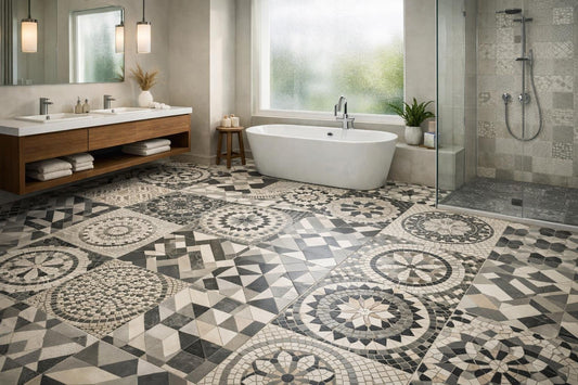 Innovative Tile Flooring Bathroom Ideas for Professionals and Homeowners - Zicana Boutique