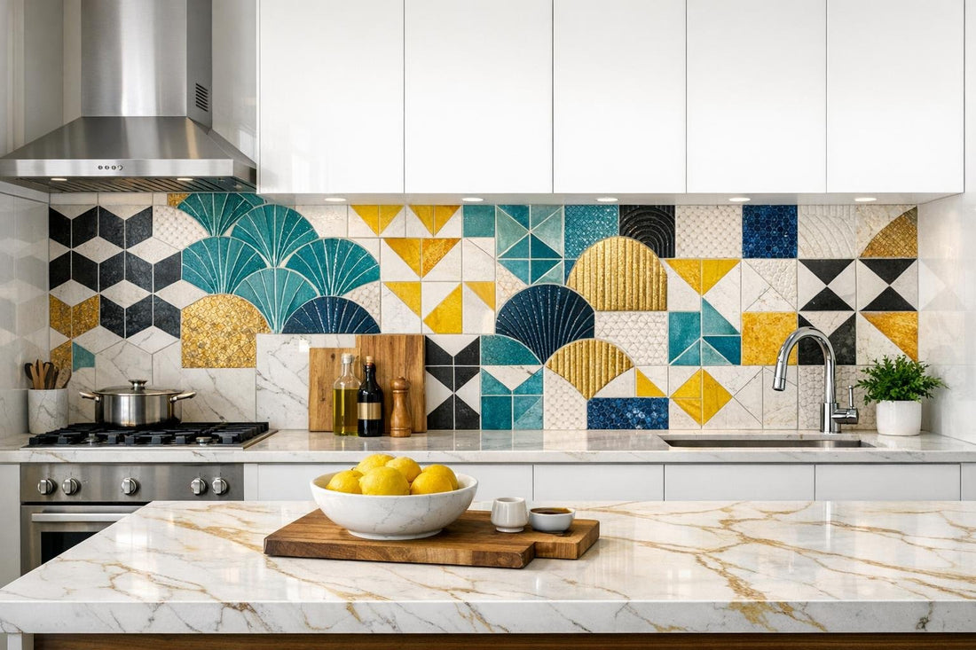 Innovative Tiled Kitchen Backsplash Ideas for Design Professionals - Zicana Boutique