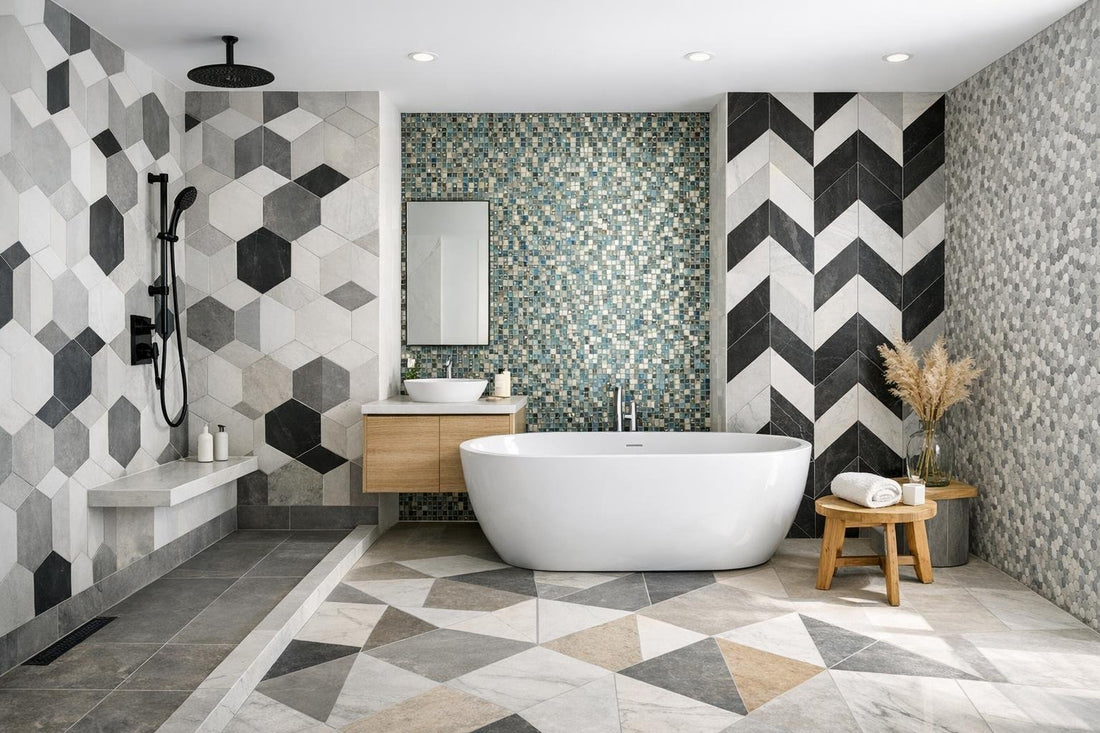 Innovative Tiles for Bathroom Designs: Transform Your Space Aesthetically - Zicana Boutique