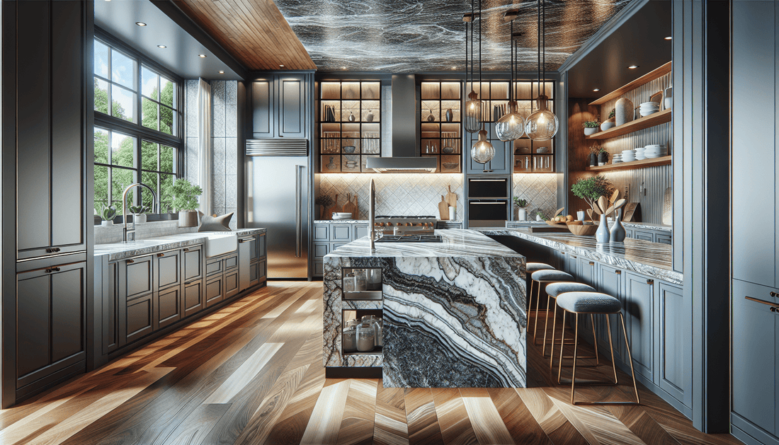 Inspirational Granite Countertop Examples: Elevate Your Home Design - Zicana Boutique