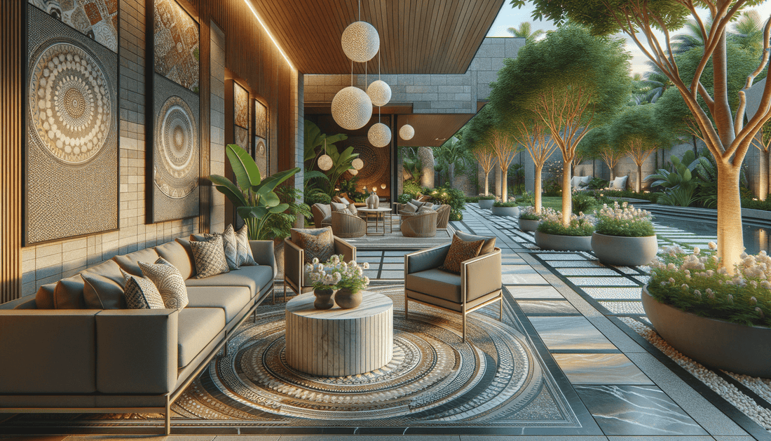 Inspire Your Patio: Z-Boutique Outdoor Stone Design Ideas - Zicana Boutique
