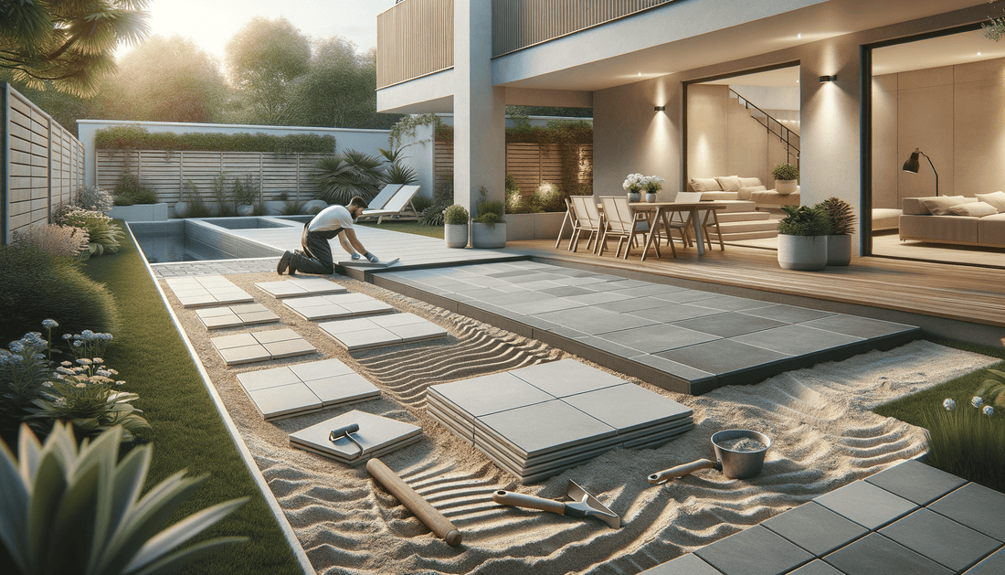 Installing Porcelain Slabs on Sand for Elegant Outdoor Spaces - Zicana Boutique