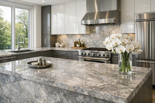Invisible Grey Marble: Elevate Spaces with Zicana Boutique - Zicana Boutique