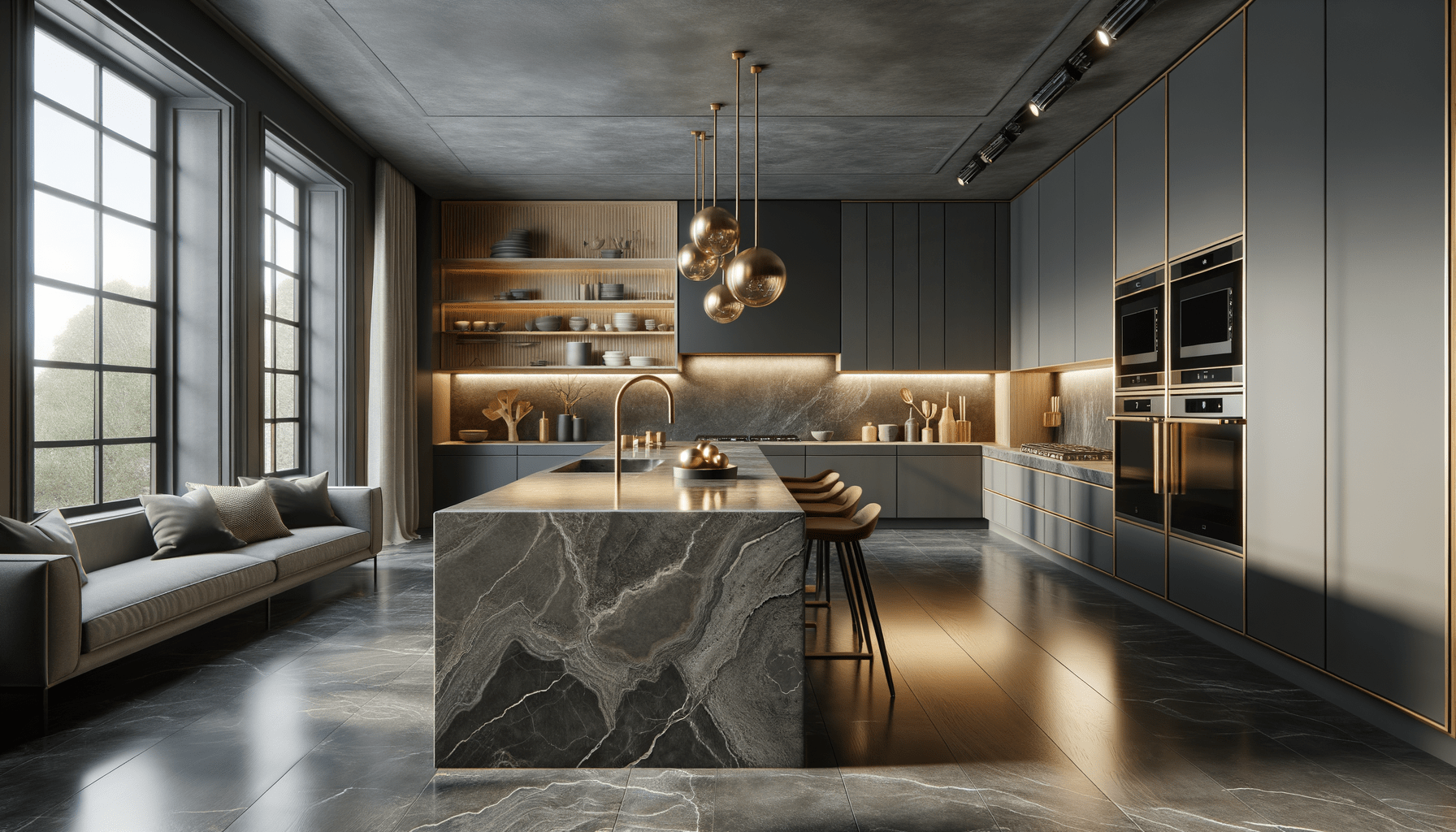 Iron Ore Silestone Surfaces for Luxury Interior Solutions – Zicana Boutique