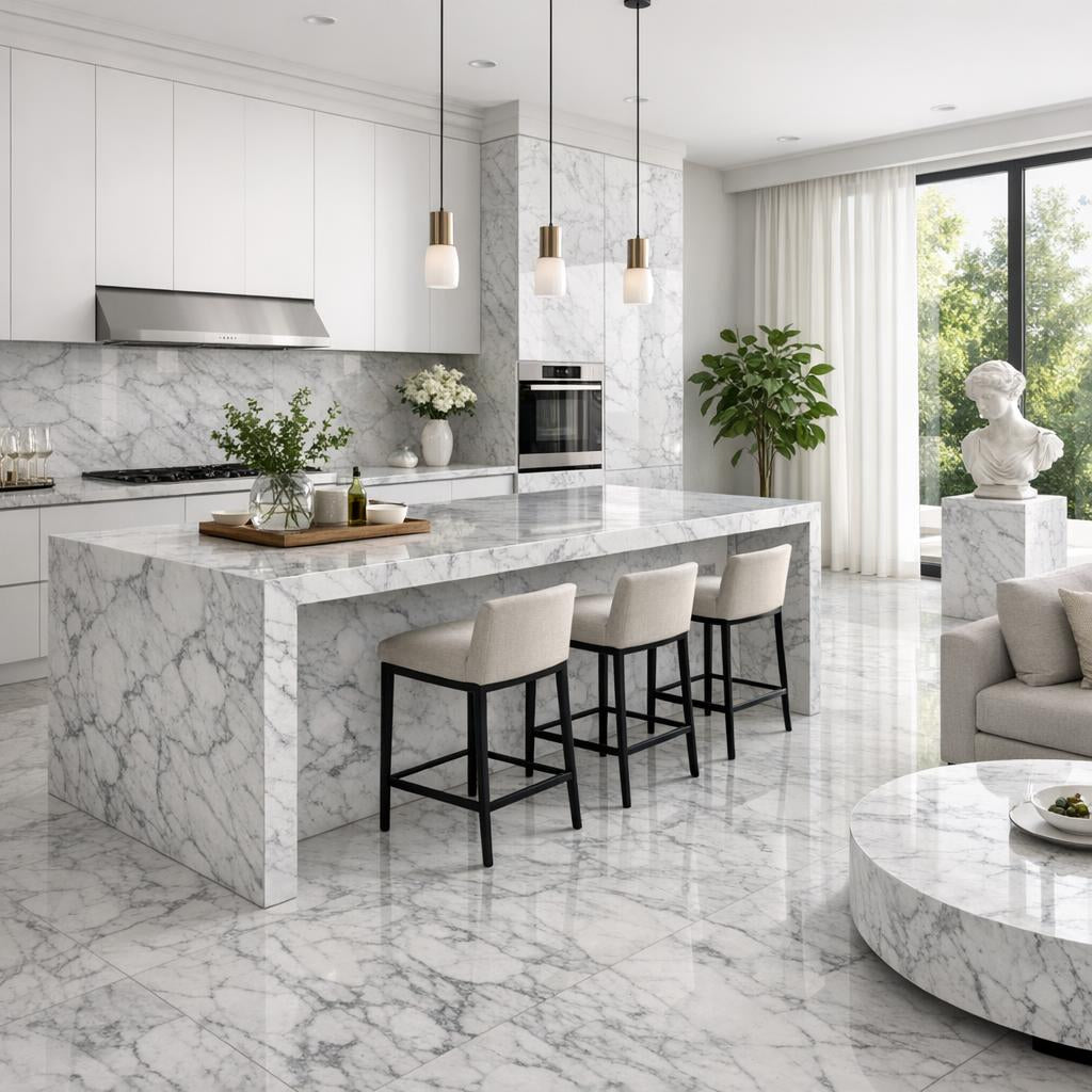 Italian Carrara Marble: Ultimate Guide for Professionals & Homeowners - Zicana Boutique