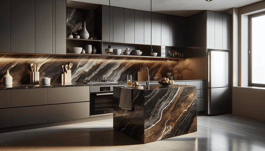 Key Advantages of Dark Brown Granite Countertops - Z Boutique by Marble Couture