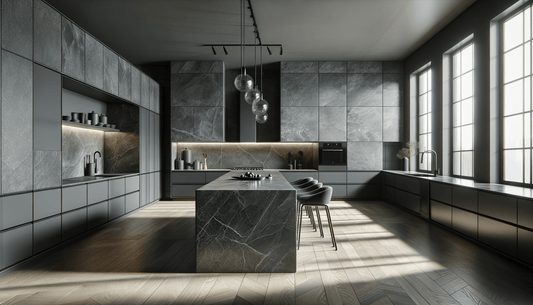 Laminam Antracite Surfaces for Sophisticated Stone Design Solutions - Zicana Boutique