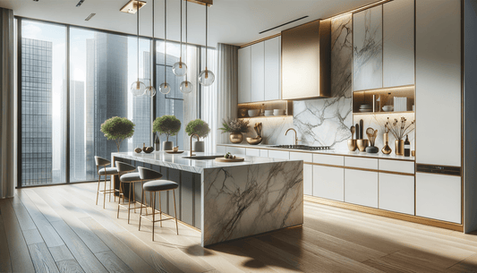 Laminam Arabescato Surfaces Elevate Luxury Interior Stone Design - Zicana Boutique