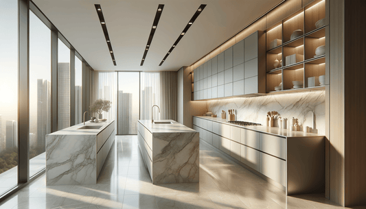 Large format porcelain slab cost guide for luxury spaces - Zicana Boutique