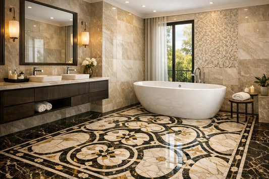 Luxurious Flooring Bathroom Tiles for Elegant Design Solutions - Zicana Boutique