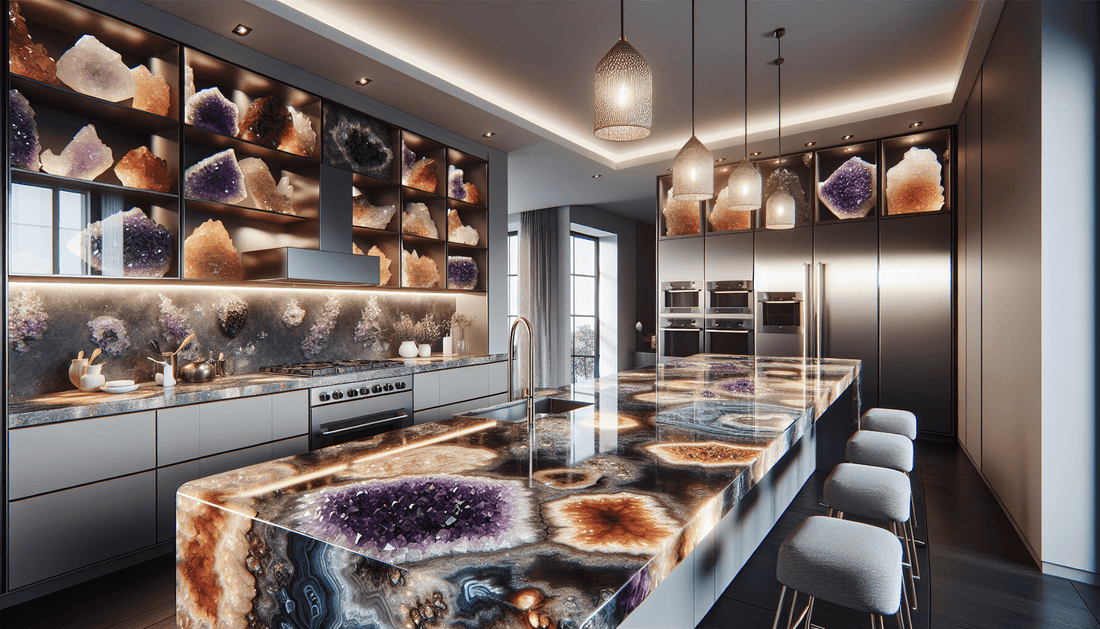 Luxurious Gemstone Countertops: Elevate Home Design and Craftsmanship - Z Boutique by Marble Couture