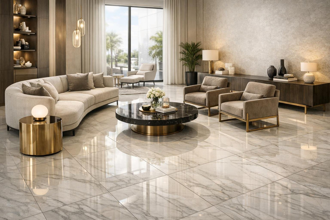 Luxurious Lounge Floor Tiles: Elevate Your Space Elegantly - Zicana Boutique