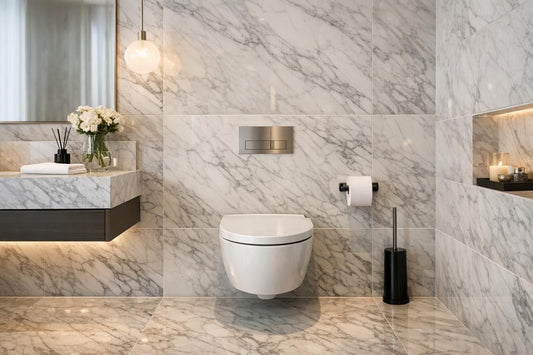 Luxurious Marble Toilet Tiles for Stylish Home Designs - Zicana Boutique