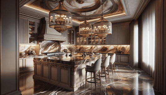 Luxury Fantasy Brown Quartzite Countertops for High-End Homes and Professionals - Z Boutique by Marble Couture